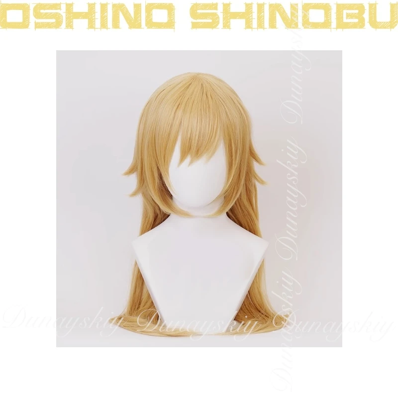 Bakemonogatari أنيمي أوشينو شينوبو تأثيري مصاص الدماء مع فستان خادمة المعركة السوداء والشعر المستعار تأثيري حلي مليئة بالبدلة