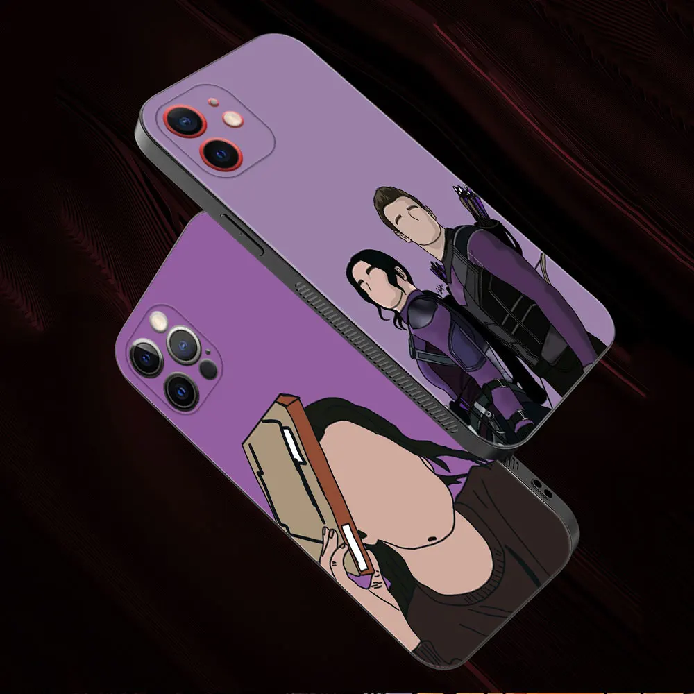 Marvel Hawkeye Dog No Face Art Phone Case For Apple iPhone 15 14 13 12 11 Pro Max 13 12 Mini XS Max XR X 7 8 Cover Funda