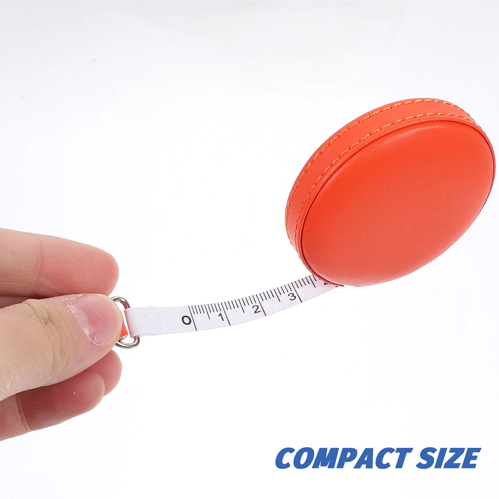 

1pc Measuring Tape 1.5M Garment Waist Body Tool Portable Lightweight Pu Compact Small Ruler For Sewing Tailor Clothes