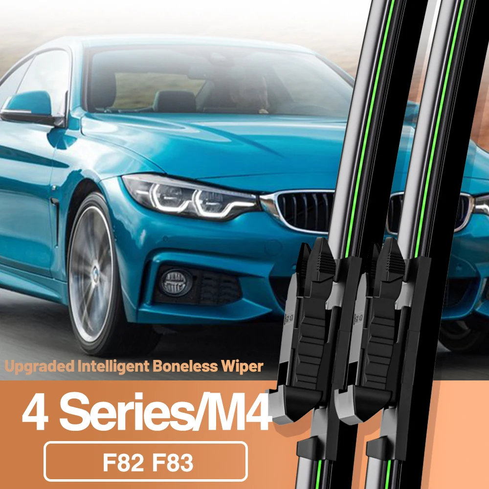 

2pcs For BMW 4 Series M4 F82 F83 2013-2018 Front Windshield Wiper Blades Windscreen Window Accessories 2014 2015 2016 2017