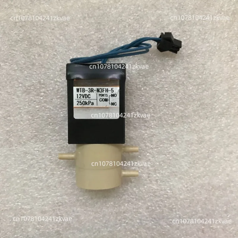 high sand micro DC three-way solenoid valve WTB-3R-N3FH-5 12VDC 250KPa