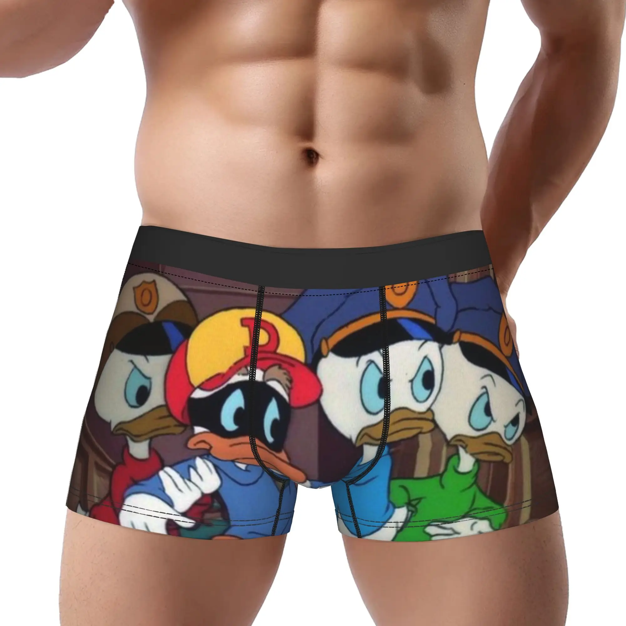 

Трусы-боксеры Treasure of the Lost Lamp Little DuckTales, дышащие, удобные, мужское нижнее белье, шорты-боксеры