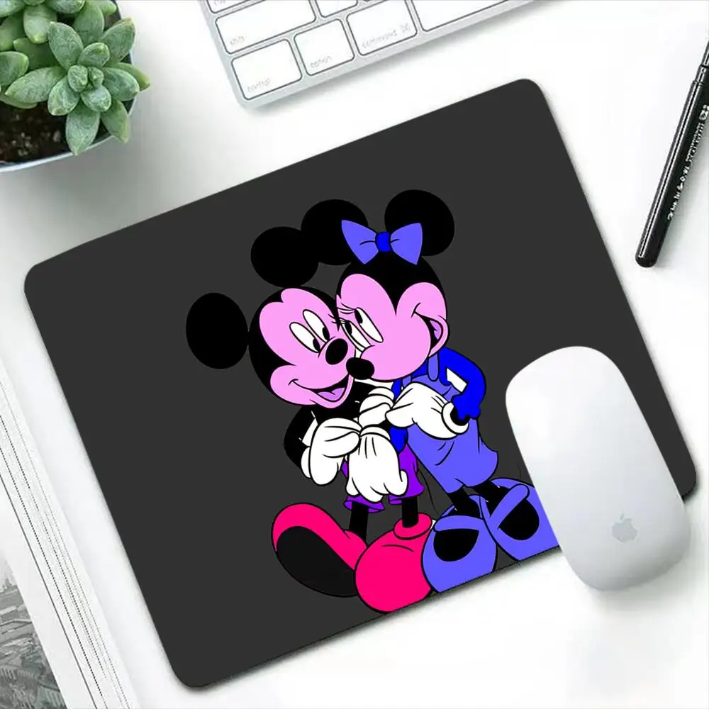 Tapis de souris Disney mickey minnie mouse, tapis de bureau Durable, en caoutchouc, pour jeu de petits joueurs, pour ordinateur PC