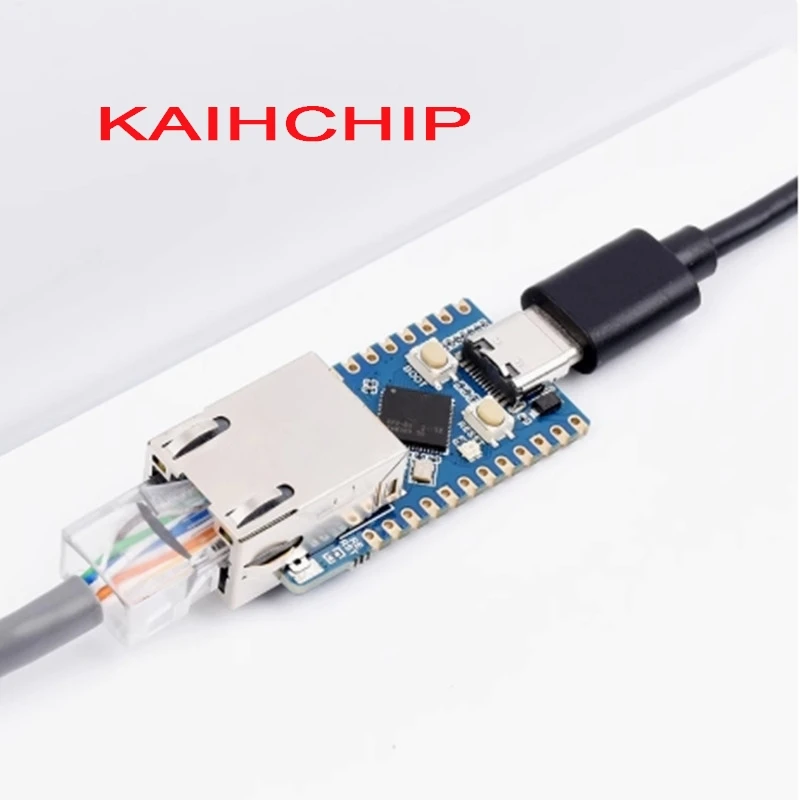 Waveshare RP2040-ETH Mini Development Board RP2040 Ethernet Port Module  for Raspberry Pi Microcontroller