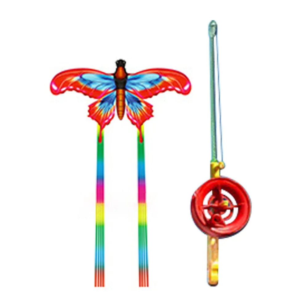 30 Meter Plastic Eagle Kite Dynamic Parrot Eagle Swallow Airplane Flying Bird Kites Children Gift DIY Toy Fishing Rod Kite