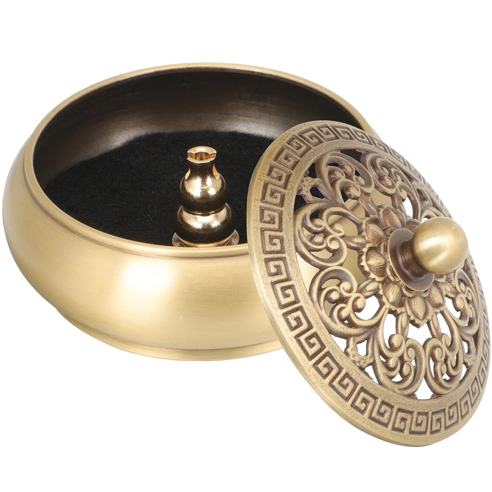 

Incense Burner Ornaments Censer Wall Decoration Holder Home Brass Craft Vintage