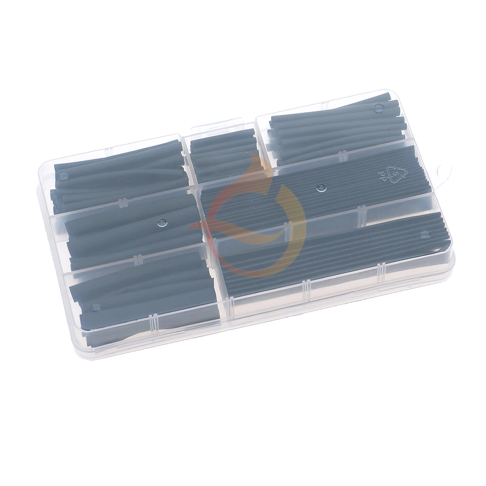 150Pcs 2mm to 12mm Heat Shrink Wire Wrap Tubing Electrical Sleeve Diameter Assorted kit