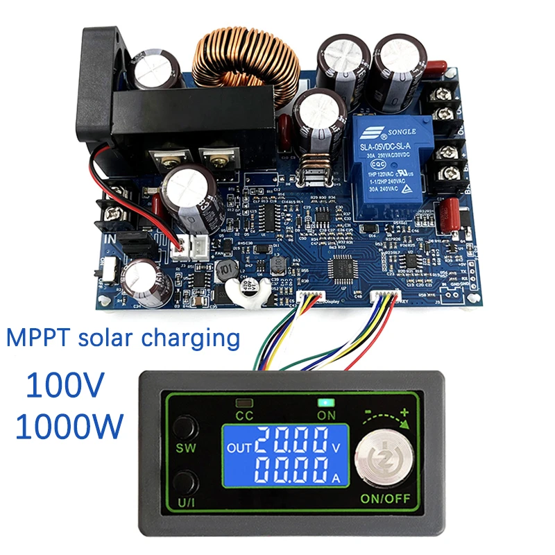 CNC DC Step-down stałe napięcie stały prąd 100V 1000W MPPT bateria słoneczna ładowanie zasilanie wysokie napięcie wysoka moc