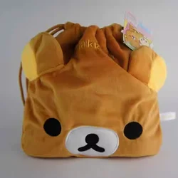 Neue süße rilakkuma korilakkuma kiiroitori kinder frau plüsch gefüllte kordel taschen für kinder