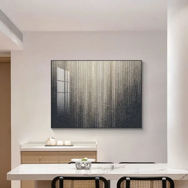 Modern Luxury Abstract Canvas Wall Hanging Art for Electrical Panel Cover Hidden Living Room Home Decor Novelty New Indoor