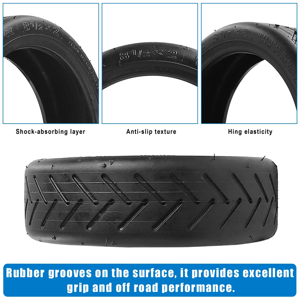 8.5 بوصة أنابيب داخلية قابلة للنفخ الإطارات الخارجية لاستبدال Xiaomi Mijia M365 Pro Pro2 1S سكوتر كهربائي عجلة الإطارات الأمامية الخلفية