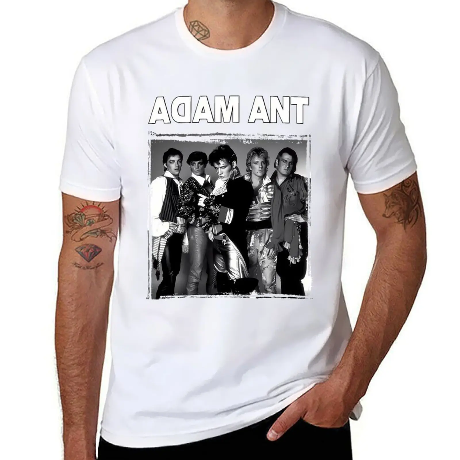 

Adam Ant T-Shirt t shirts for man cotton soft t shirt custom print T-Shirt