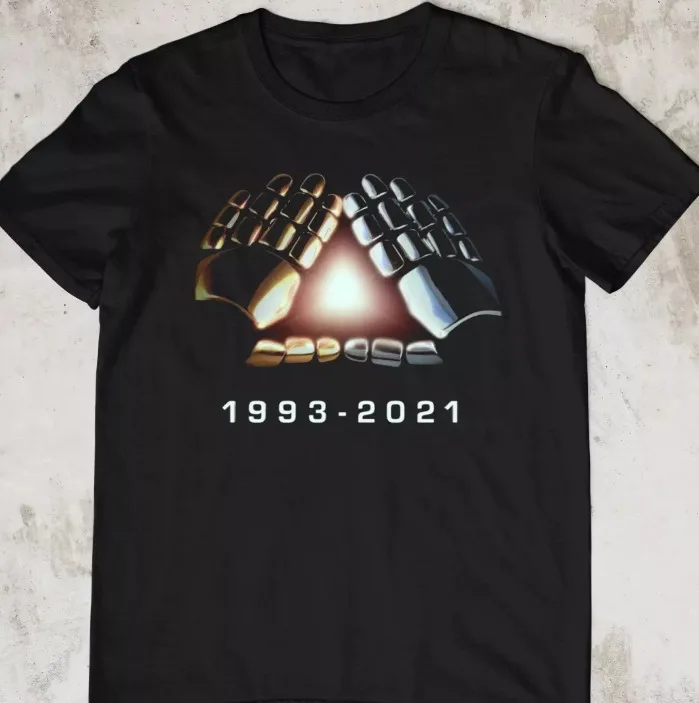 Daft Punk Unchained - Alive 2022 regalo per Fan Black All Size Shirt