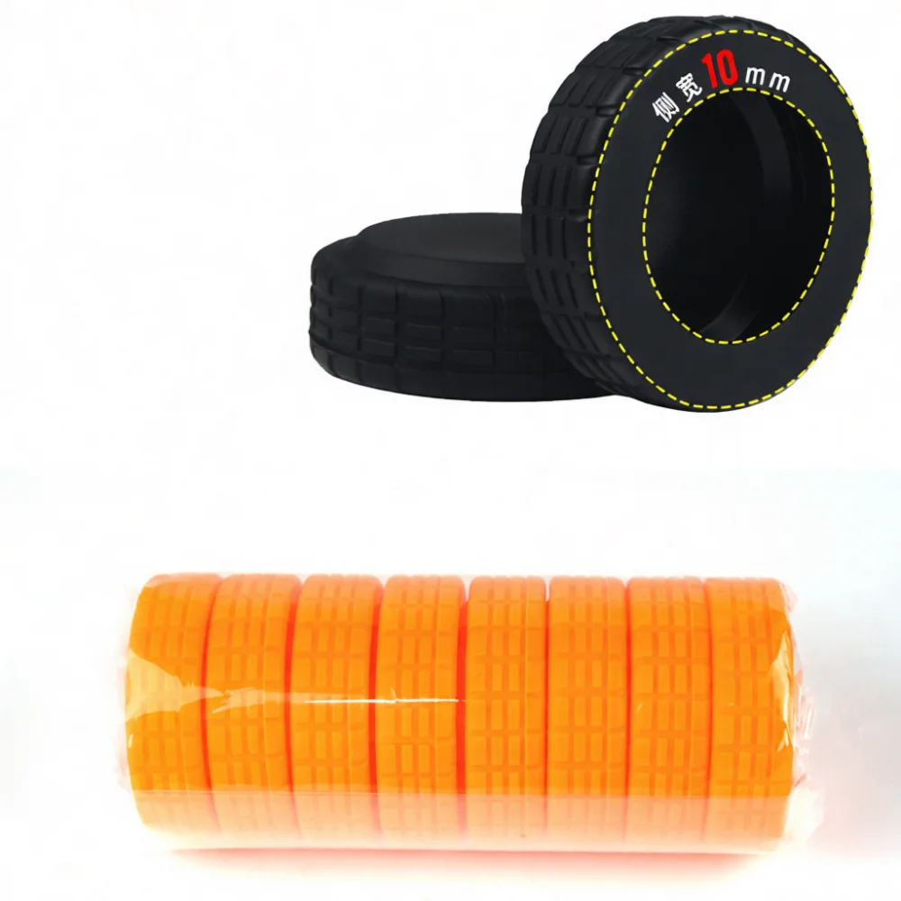 Anti Wear Silicone Suitcase Caster Wraps Quiet Luggage Wheel Protectors Durable Travel Accessory For Universal Spinner Wheels