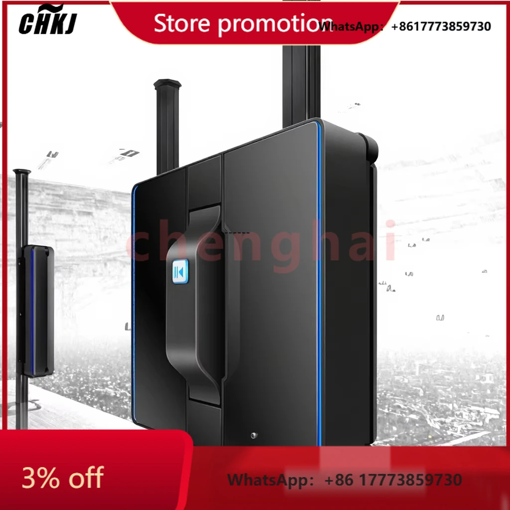 CHKJ-2025NEWholesale 80w alta sucção com fio motorizado máquina de limpeza de janelas robô aspirador de pó robô aspirador de pó e esfregão para ho