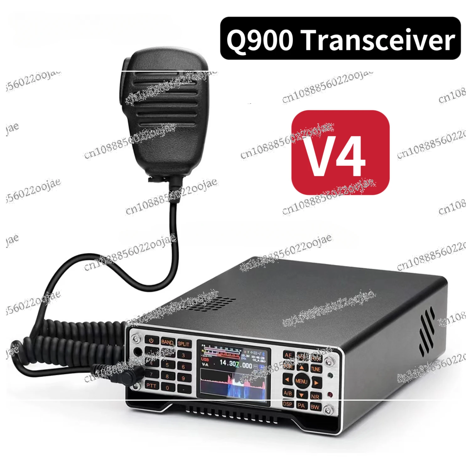 4th Generation Original Q900 V4 100KHz-2GHz HF/VHF/UHF ALL Mode SDR Transceiver Software Defined Radio DMR SSB CW RTTY AM FM