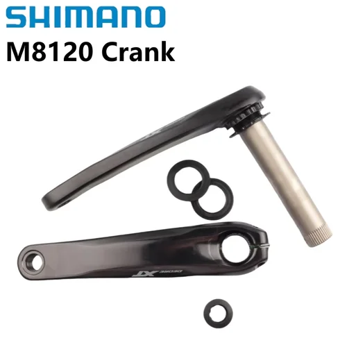 SHIMANO Deore XT M8120 bielas 170mm 175mm para bicicleta de montaña piezas originales de bicicleta