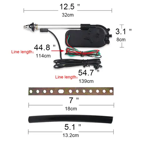 8 best sales car electric antenna - №1