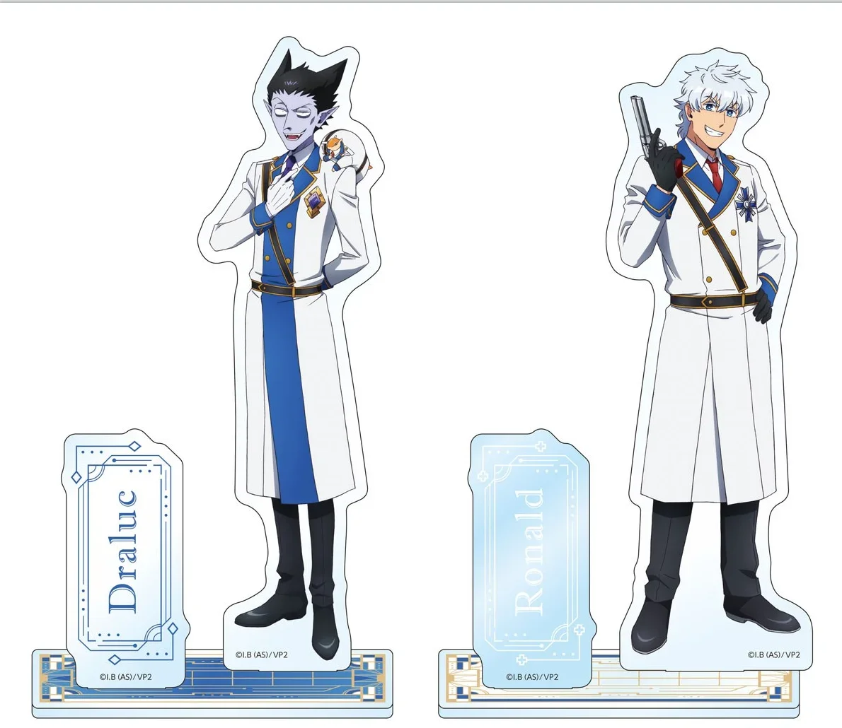 Anime Draluk Draluc Dralc Hinaichi Acryl Stand Figuur Pop Sleutelhanger Cosplay Sleutelhanger Hanger voor Cadeau