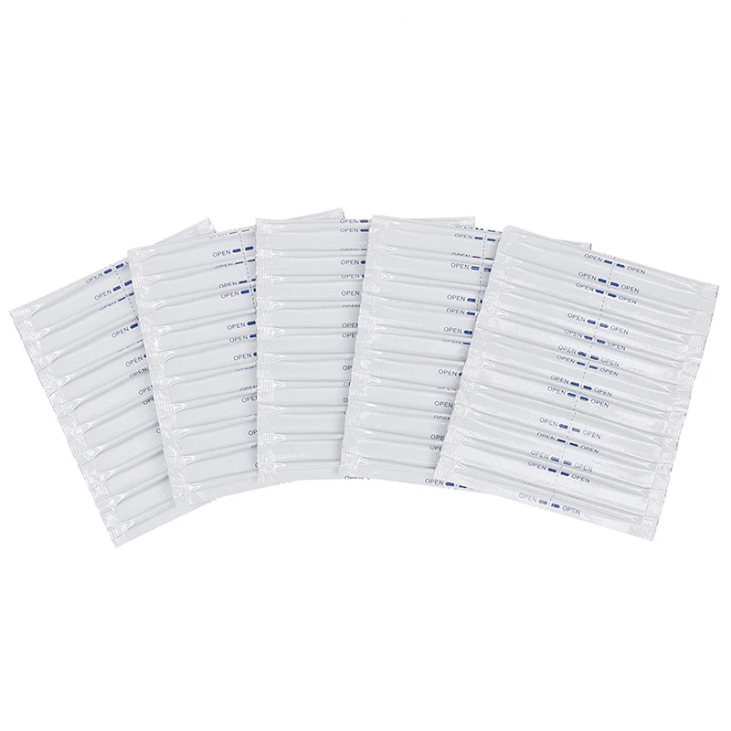 50Pcs/lot Double Head Cleaning Stick Wet Alcohol Cotton Swabs For IQOS 2.4 PLUS For IQOS 3.0 LIL/LTN/HEETS/GLO Heater