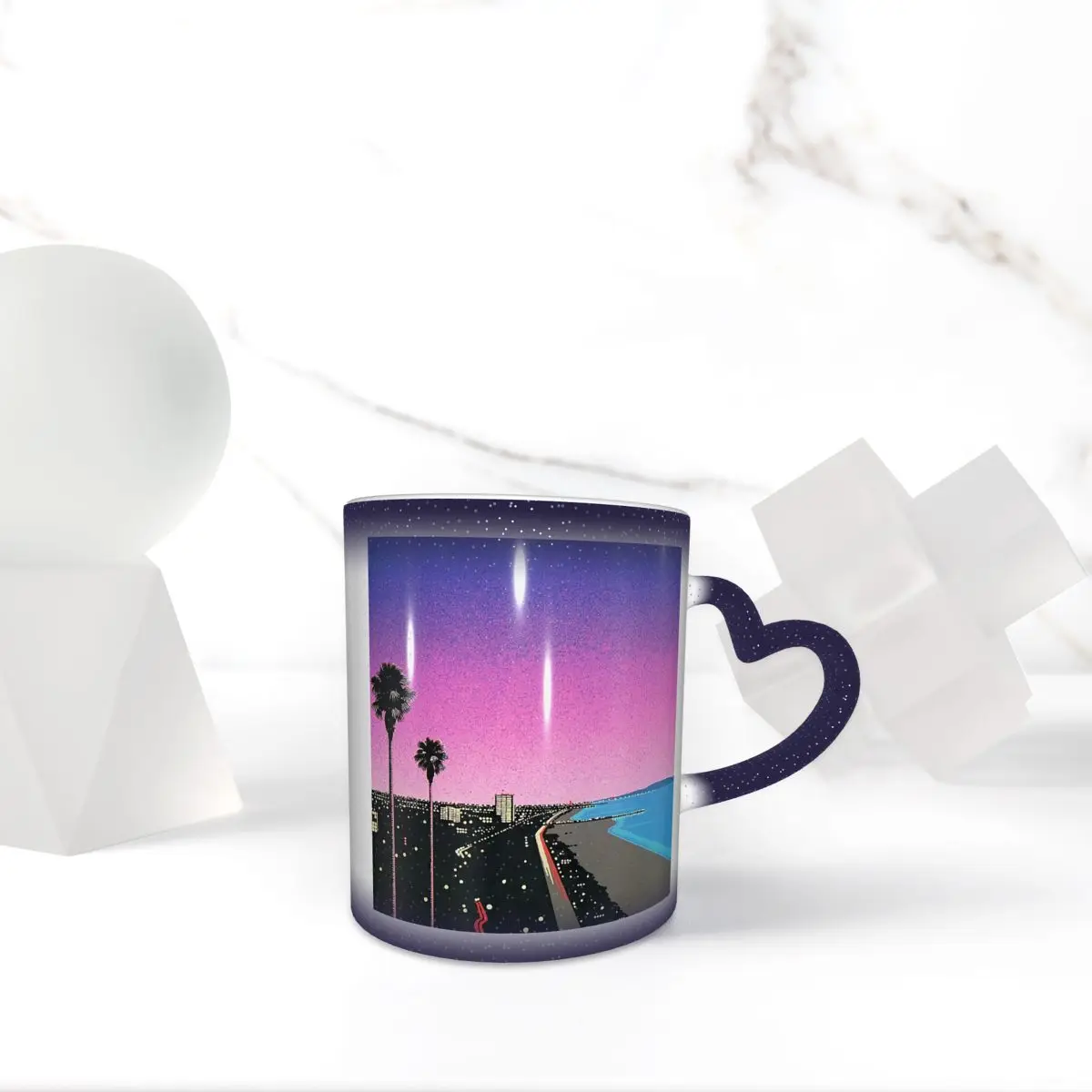 

Hiroshi Nagai Vaporwave Bendro Mug Funny Ceramic Coffee Cups Tea Mugs Milk Cup Drinkware Gift for Woman Man
