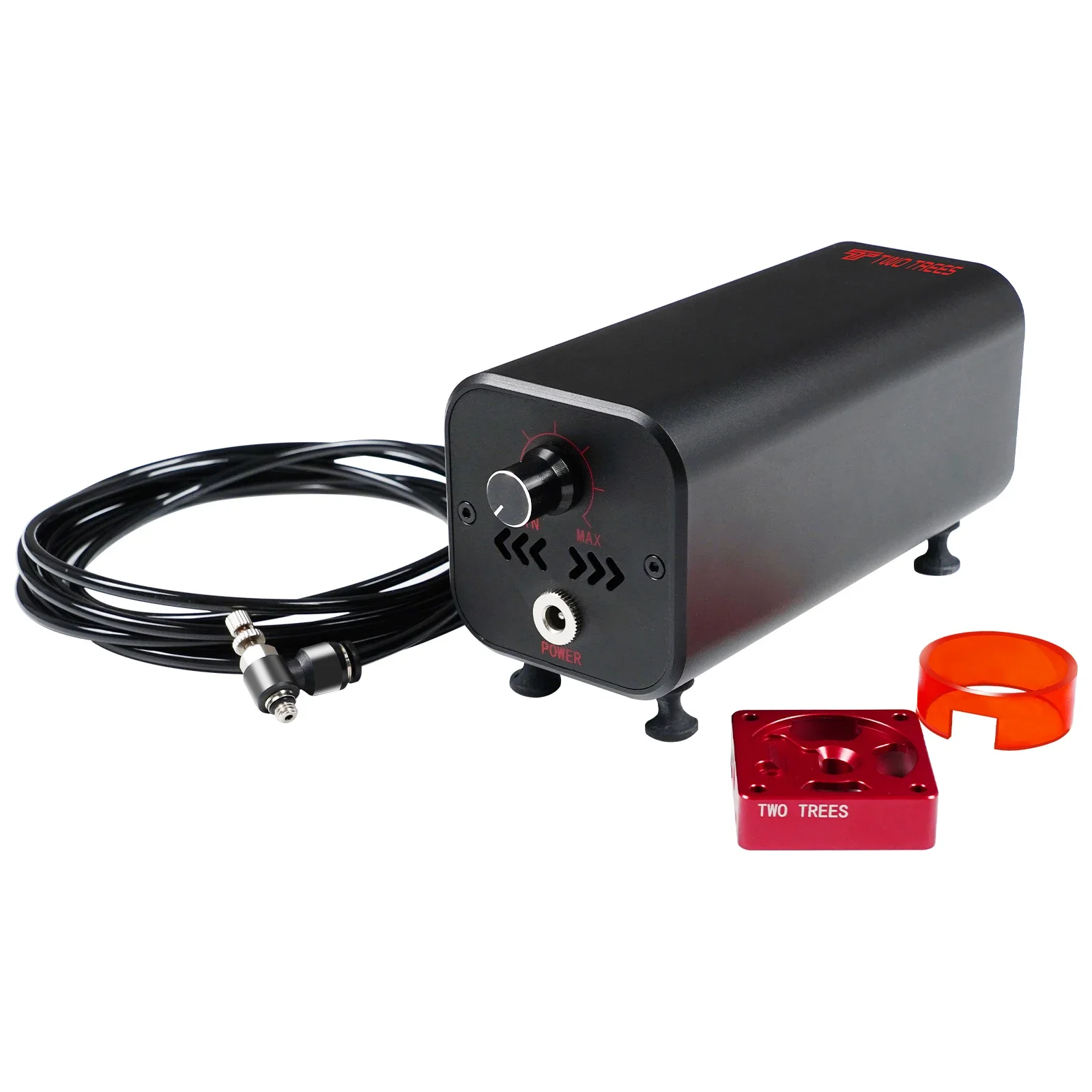 Low Noise Laser Engraver Air Assist Pump Kit With 10-30L/Min Airflow  For Laser Cutter Removing Smoke and Dust