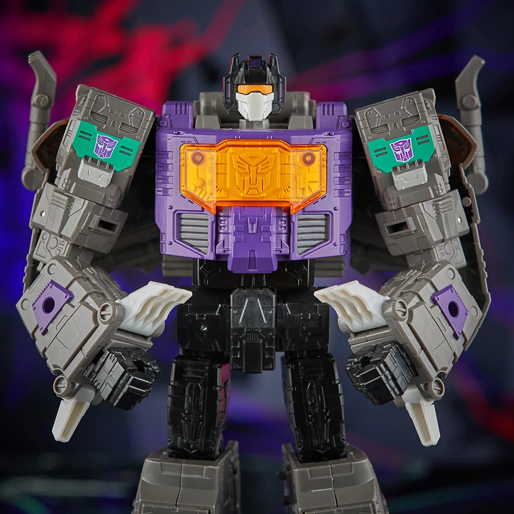 [Auf Lager] Hasbro Transformers Shattered Glass Grimlock 21,6 cm Leader Class Schöne Action-Anime-Figur zum Sammeln, Modell, Geschenkspielzeug