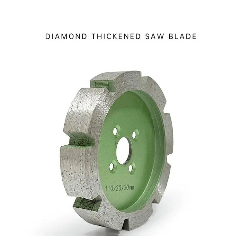 110mm Diamond Cutting Disc Concrete Stone Tile Grooving 20mm Slotting Blade Arbor for Power Tools