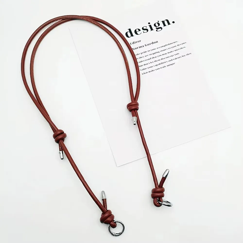 Langer Leder-Schultergurt, Verstellbarer Ersatzgurt für Handtaschen, DIY-Taschengurt für Handtaschen – Detail 3