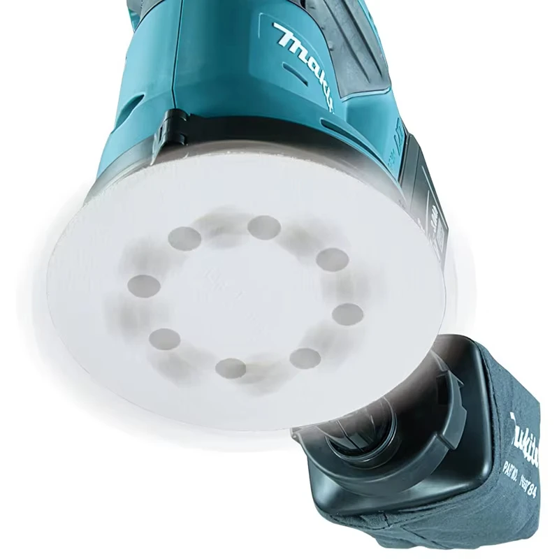 Makita DBO180Z 11000OPM disco recargable inalámbrico lijadora Orbital aleatoria carpintería masilla de lijado pulido herramienta de litio de 18V