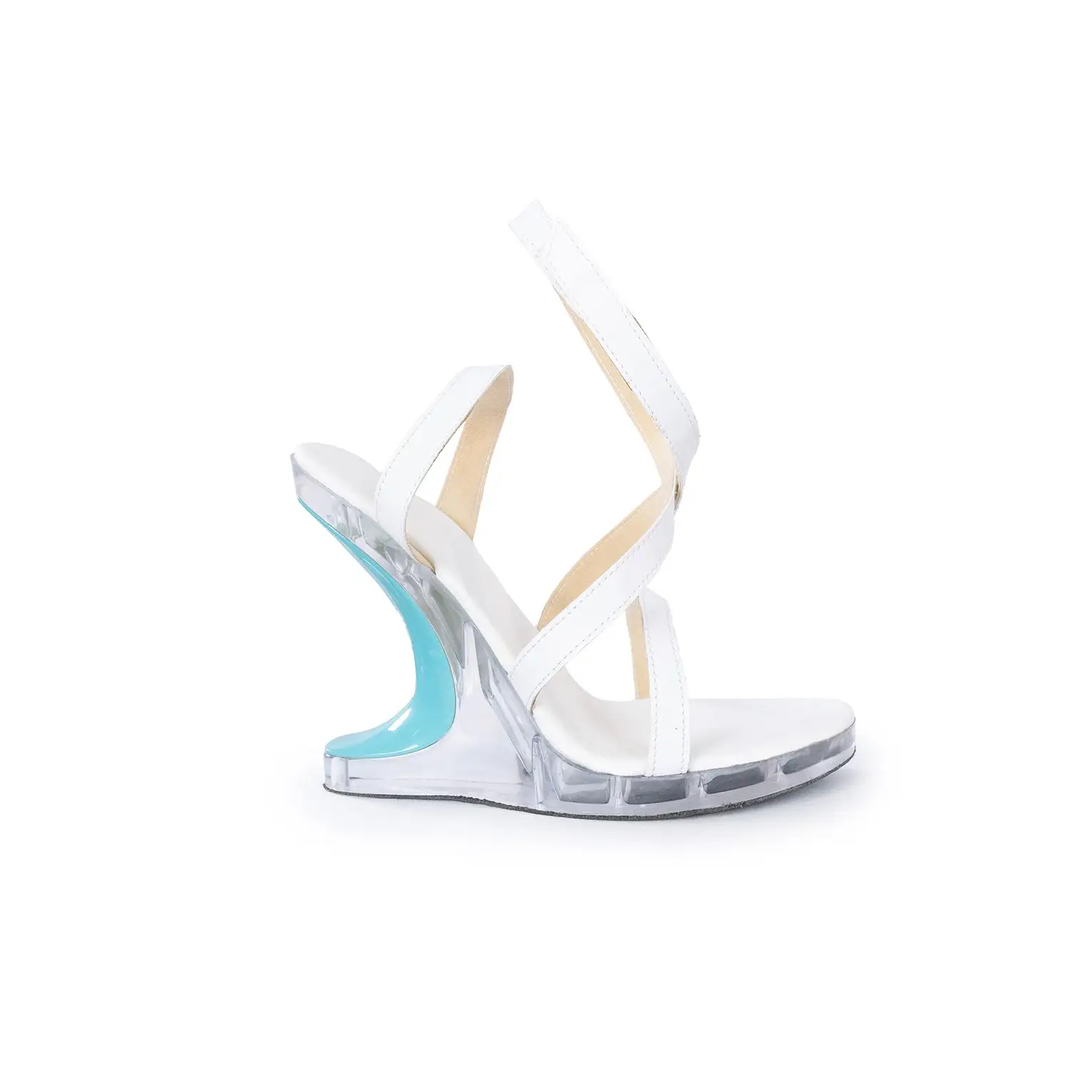 WUTHERING WAVES-Chaussures Cosplay Bleues et Blanches pour Femme, Sexy, Mignonnes, ixd'Halloween