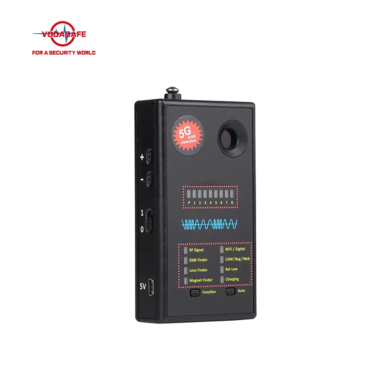 Upgraded infrared scan hidden camera detector Magnetic gps tracker flight cell phone signal detection