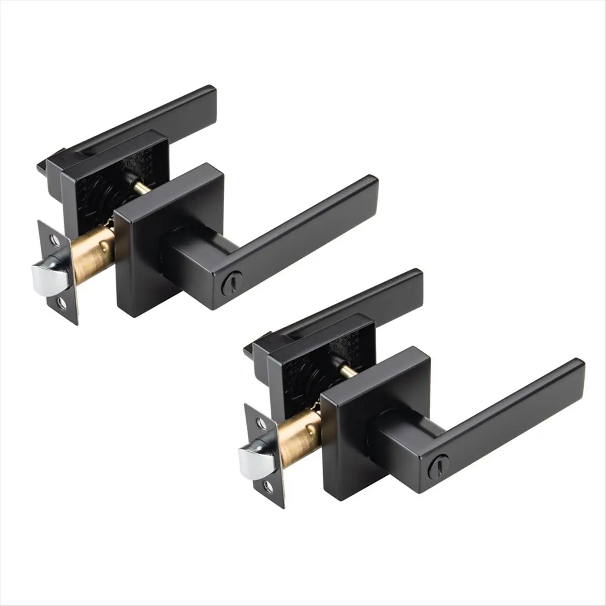 2026 Trend Room Door Lock Aluminum Alloy Handle Lock, Door Handle and Bolt Combination, Suitable for Left and Right Doors,