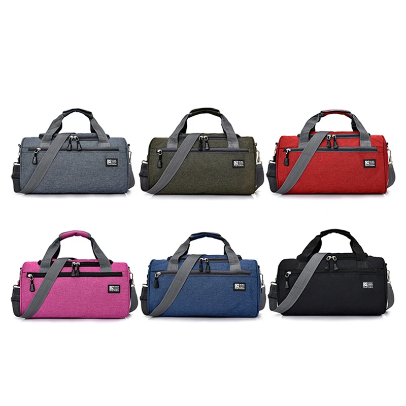 Outdoor Men Travel Sport Bags Women Outdoor Duffel Weekend Crossbody Shoulder Bag Pack Light Luggage Business Cylinder Handbag