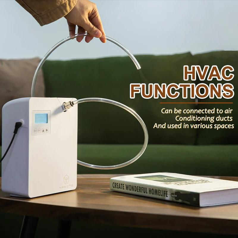 NAMSTE 400m³ Smart Scent Air Machine for Home Waterless Oil Diffuser Bluetooth WiFi Aroma Diffuser MX and US Local Fast Delivery