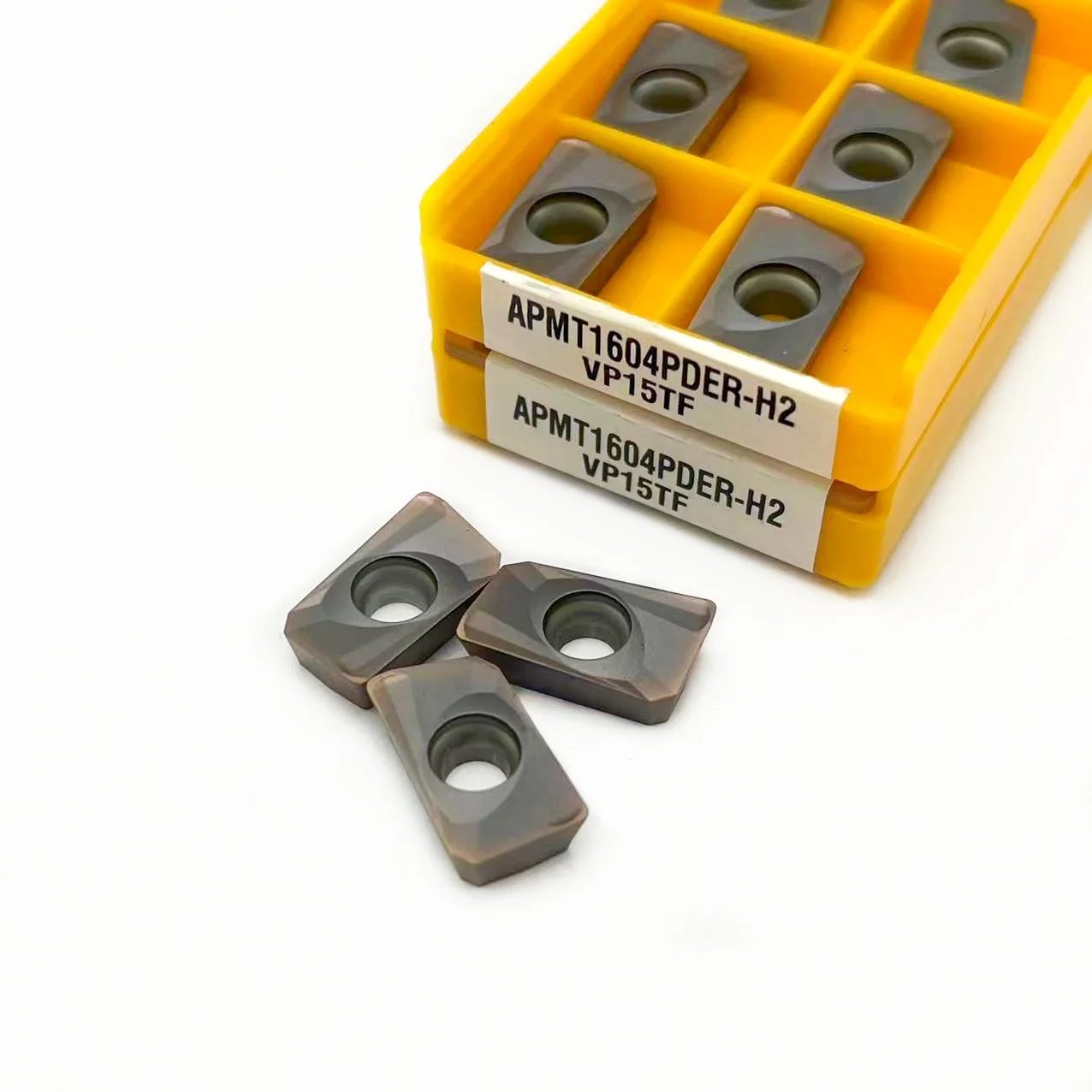 APMT1604 M2/H2 VP15TF تحول أداة كربيد إدراج APMT1604 VP15TF الوجه مطحنة مخرطة طحن أدوات الكمبيوتر القاطع طحن أدوات الكمبيوتر