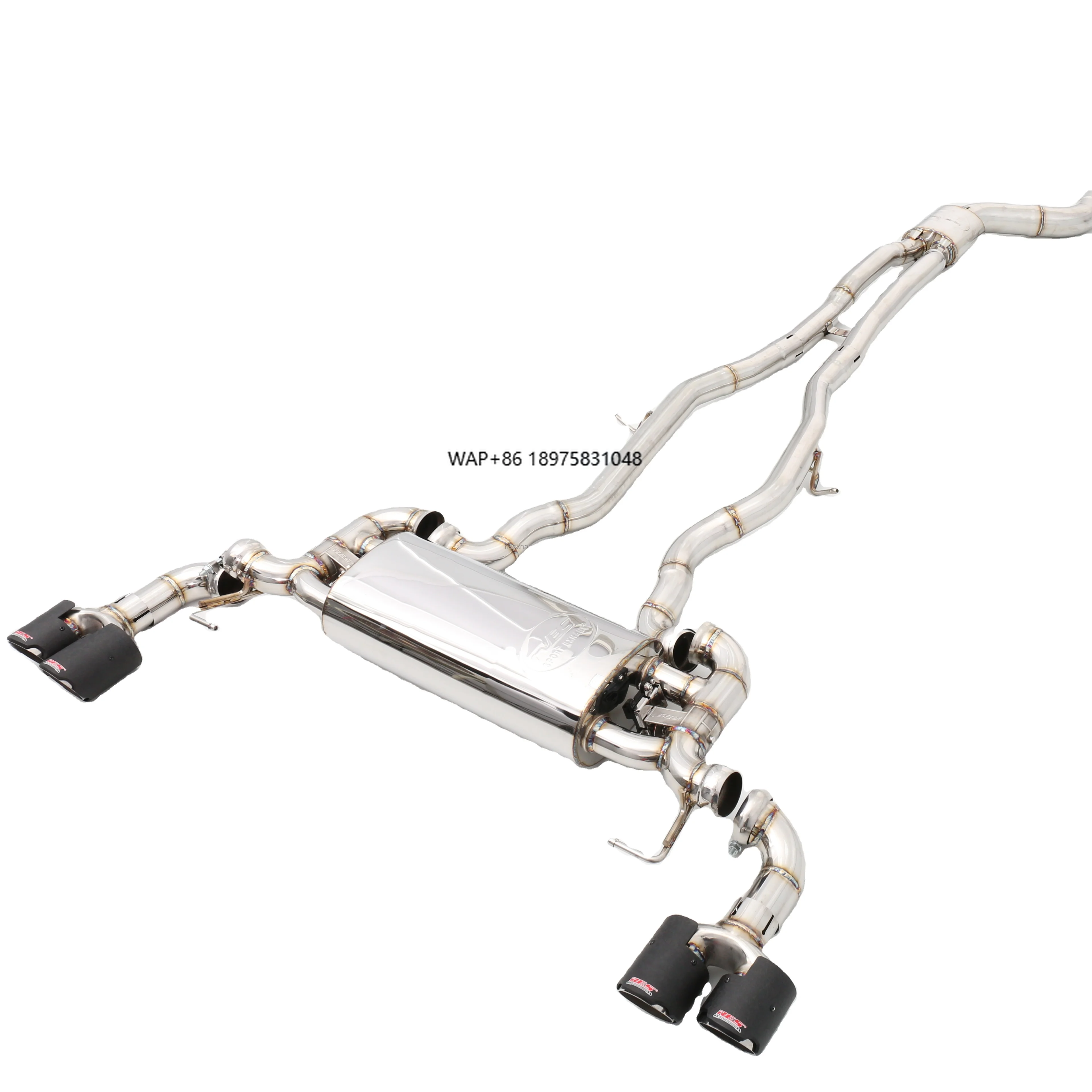 

Factory Customization 304 Stainless Steel/Titanium Valved Exhaust System for X3 M40i G01/X4 M40i G02 3.0T B58 Exhaust Pipes