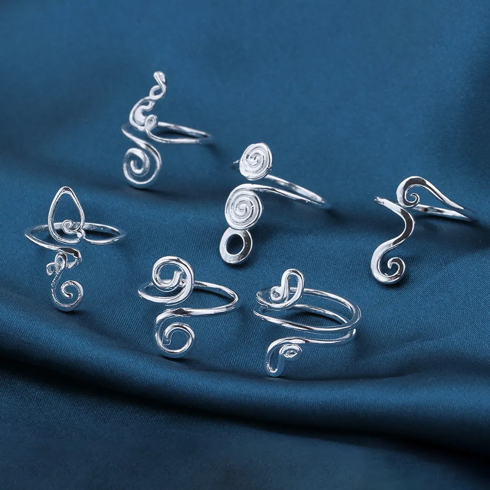 Women's Bohemian Adjustable Toe Ring for Summer Beach Style