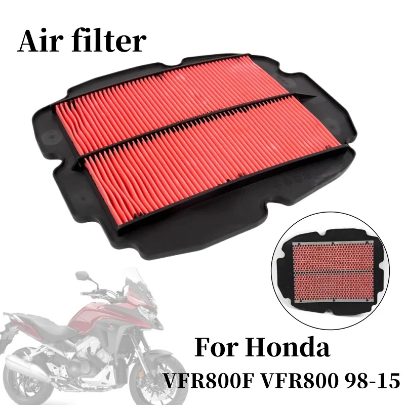 

Motorcycle High Flow Air Filter Cleaner for Honda VFR800F VFR800 1998-2015 Air Intake Filter Cartridge Motorbike Accessories