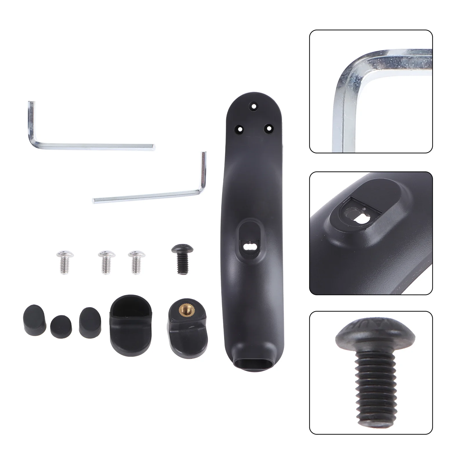 

Scooter Mudguard Replacement Electric Rear Mudguard Durable Outdoor Fit For E-Scooter Accessories Parts