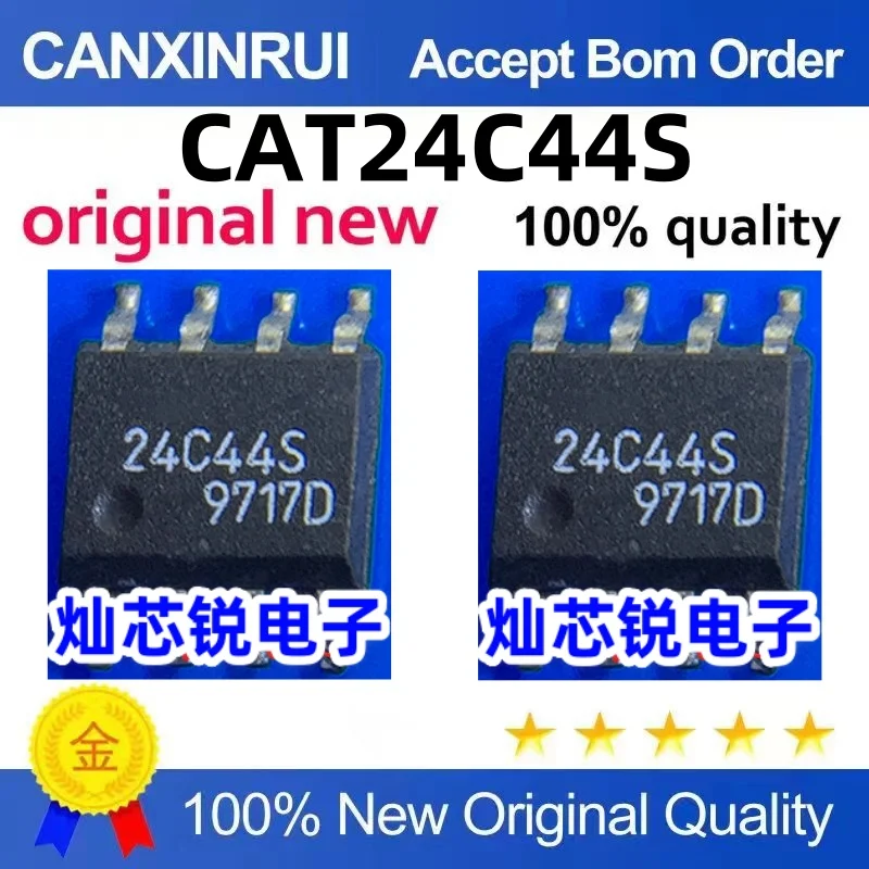 （10 pieces）CAT24C44S CSI24 C44S 24C44S SOP-8 memory chip