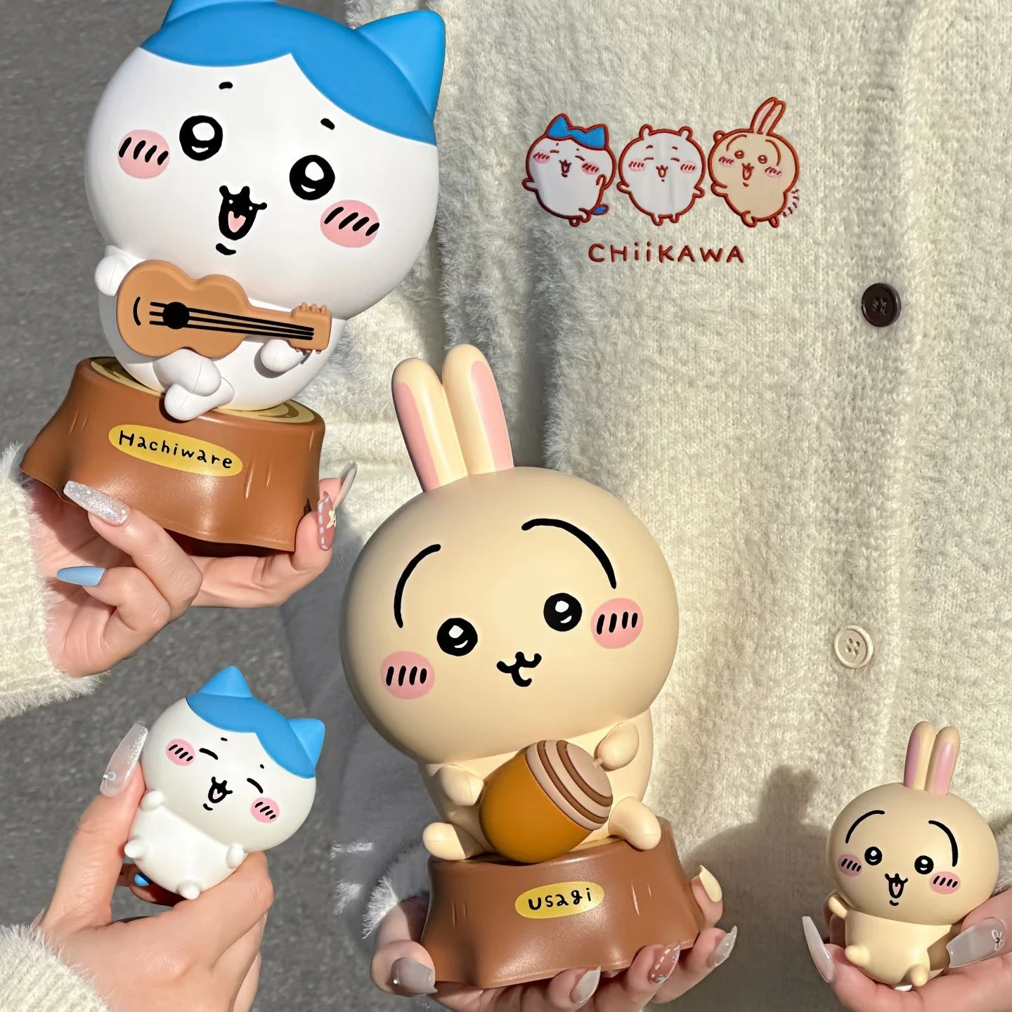 

Original Martube Chiikawa Singing Series Bluetooth Speaker Toys Kawaii Hachiware Usagi Desktop Ornaments Anime Peripheral Gifts