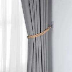 Macrame Curtain Tiebacks Hemp rope weaving Home Decoration Accessories Decorative Curtain Rope  Aurtain  Boho Home Decor