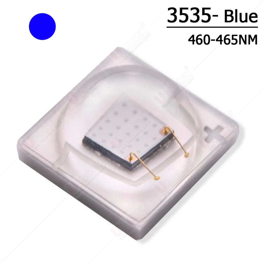 10pcs 5W 3V 1500Ma SMD LED 3535 LED chip bead led diodes bulb lamp white red green blue RGB RGBW lamp chip diy bulb lamp emitter