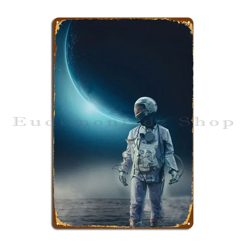 Water Land Metal Signs Retro Character Garage Cave Wall Cave Tin Sign Poster