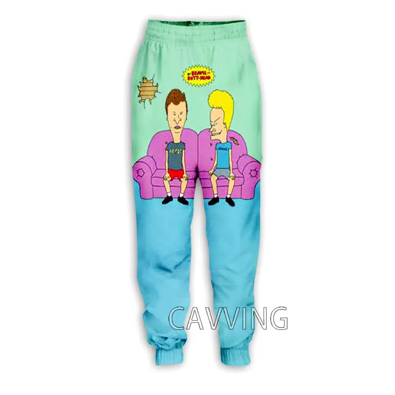 

CAVVING 3D Printed Beavis and Butthead Casual Pants Sports Sweatpants Sweatpants Jogging Pants Trousers for Women/men H02