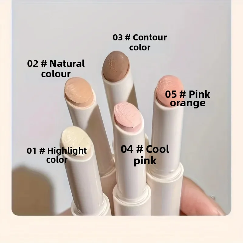 Trucco base per nascondere il contorno evidenziatore 3 in 1 - Copri macchie e imperfezioni Strumento cosmetico di bellezza