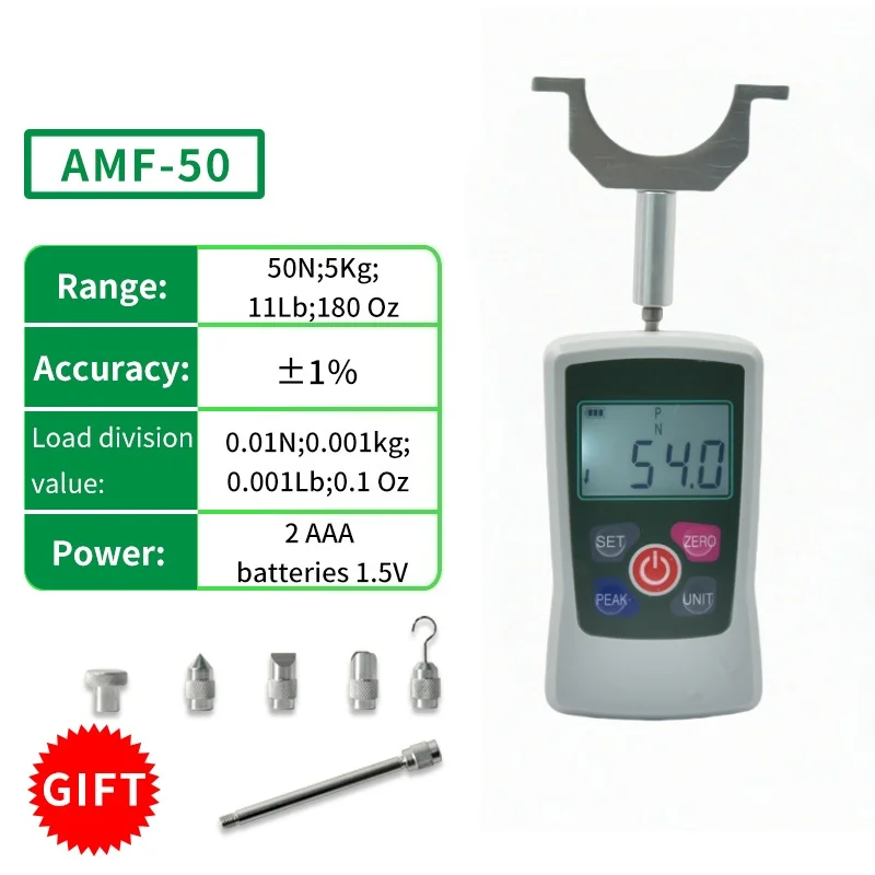 Physiotherapist Strength for Test Instrument 50N Push/Pull Functional Task Requirements Legs Arm Muscle Force Measuring Tool