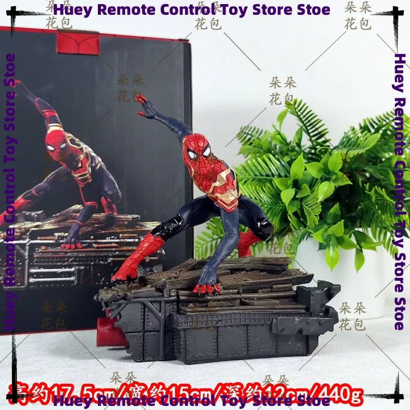 Set di 3 action figure di Spider-Man, statue di modelli da collezione Marvel per decorazioni da scrivania, regalo per fan e collezionisti