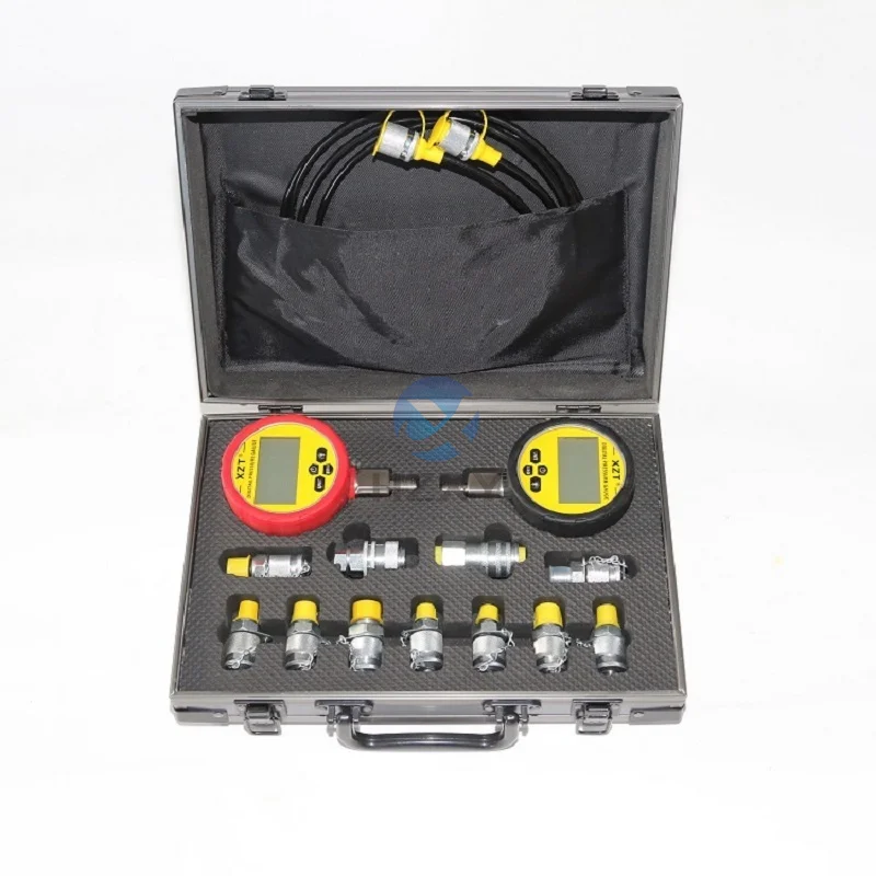 Digital Pressure Gauge Test Kit XZTK-70M Construction Machinery Hydraulic test Tools